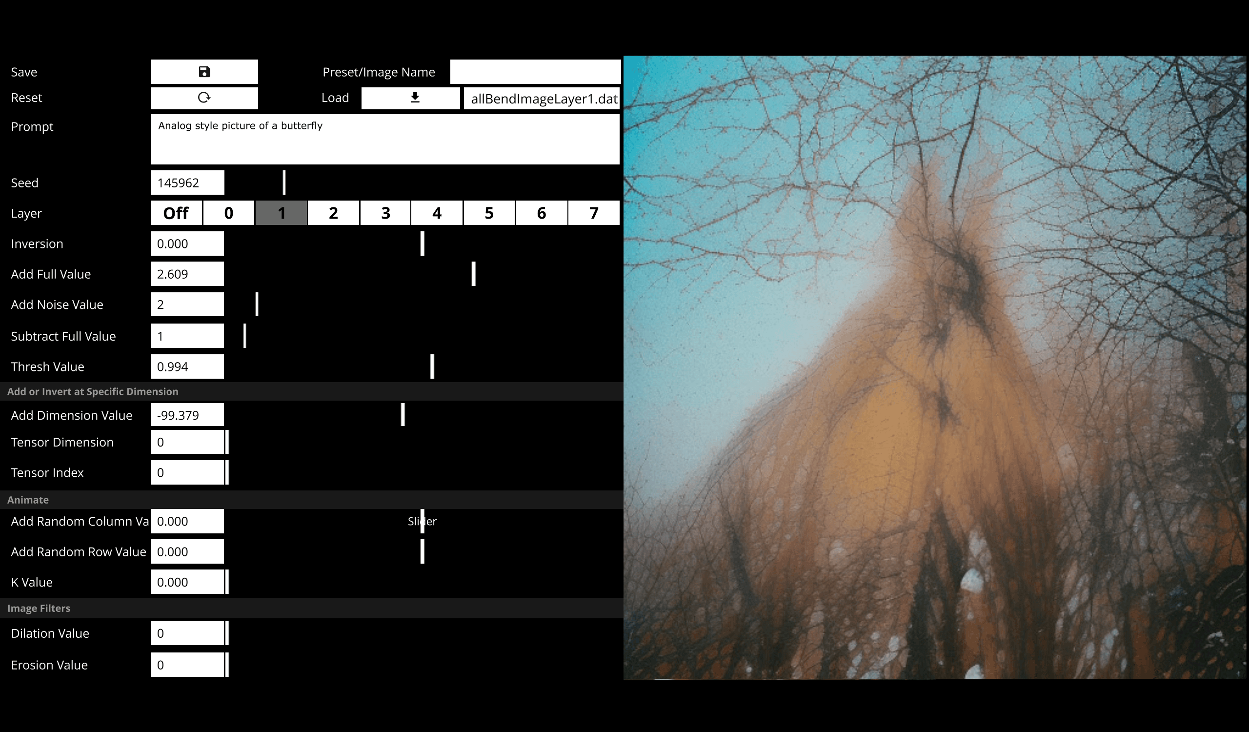 Real-time Manipulation Tool for Stable Diffusion
